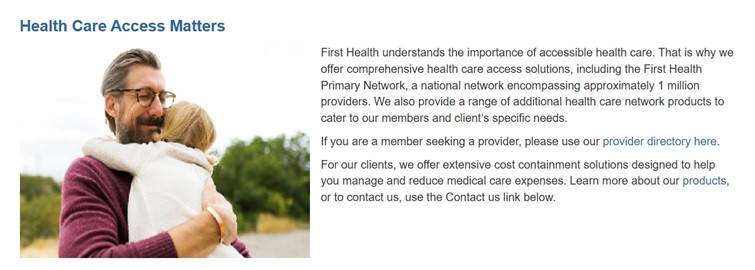 First Health PPO Providers