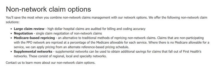 First Health Provider Portal Eligibility